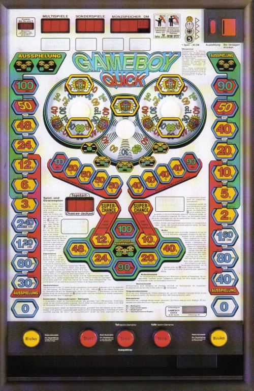 Gameboy Quick, Fortuna, 1989 Gameboy Quick, Fortuna, 1989